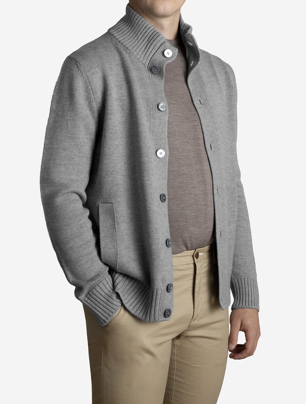 1310814272 GREY 071 E389 Gran Sasso Button Up Cardigan — 7S8A9042.jpg