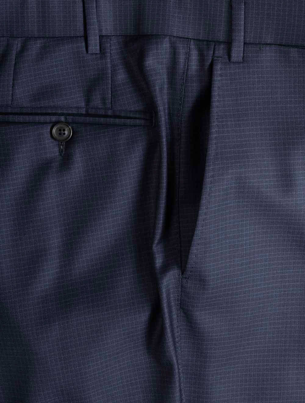 BX01451 NAVY 303 E2699 Canali Exclusive Micro Check Su — 7S8A5783.jpg