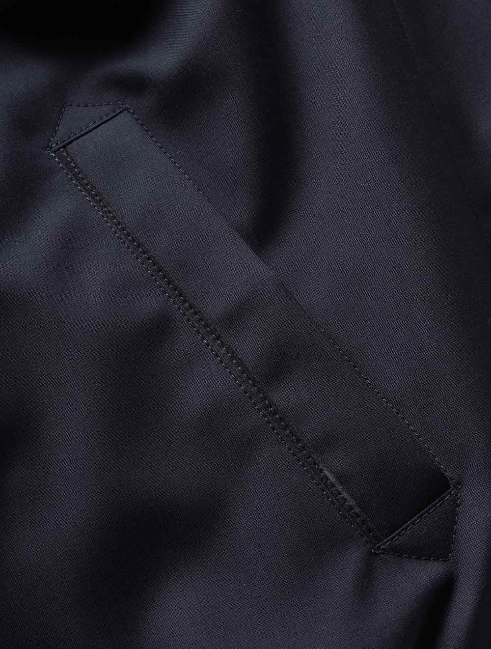 SR03429 NAVY 303 E1199 CANALI Full Zip Plain Blouson — 7S8A5133.jpg