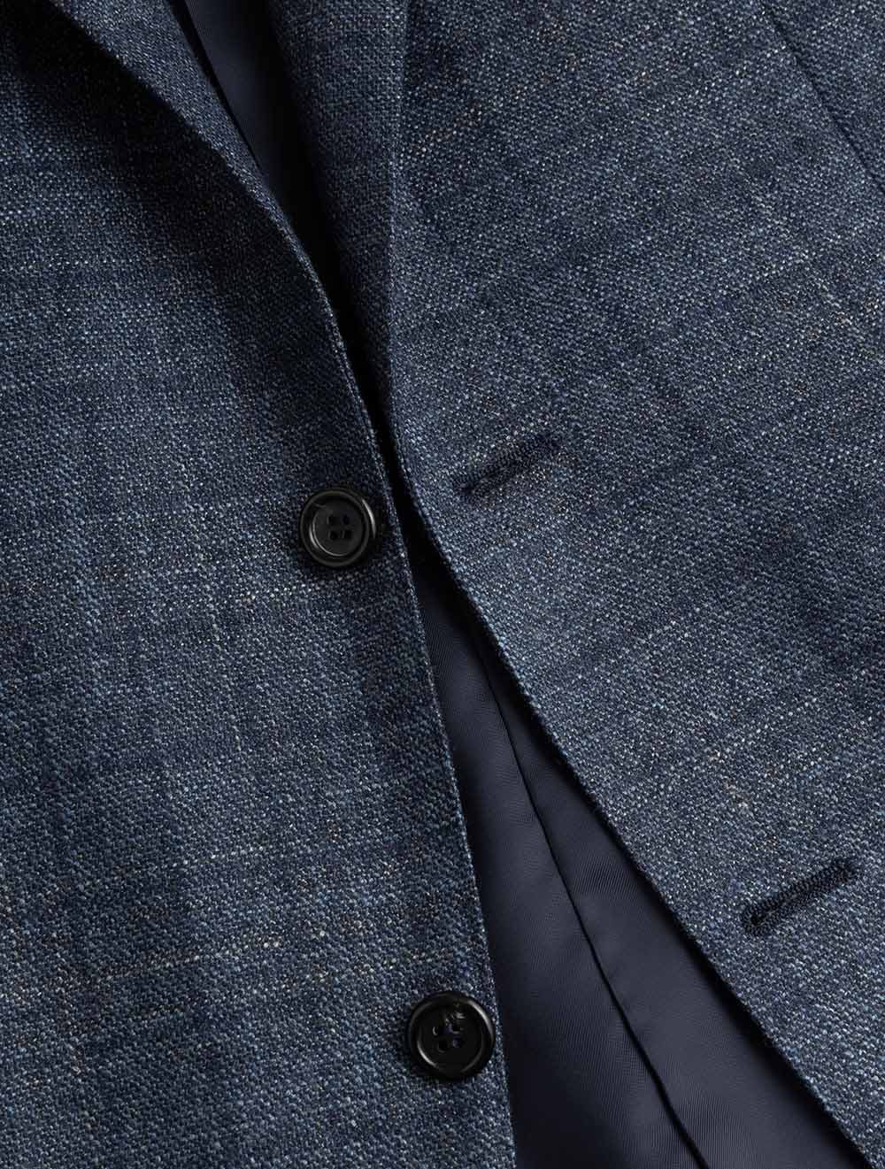 CF01752 BLUE:310 E1649 Canali Check Jacket — 7S8A9870.jpg