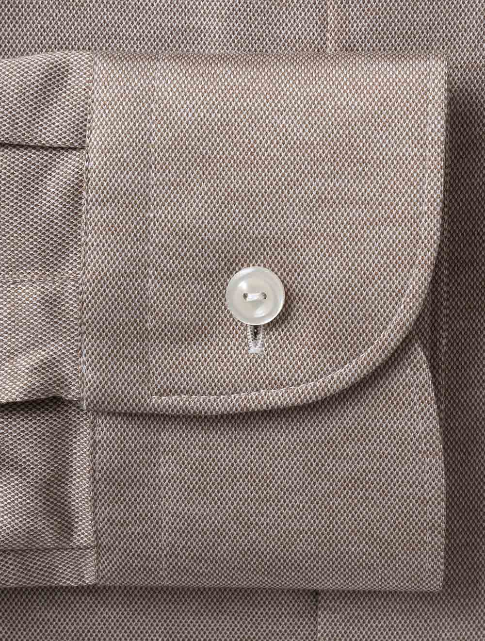 100014987 BROWN 37 E239 ETON Slim Jacquard Knit Shirt — 7S8A7911.jpg