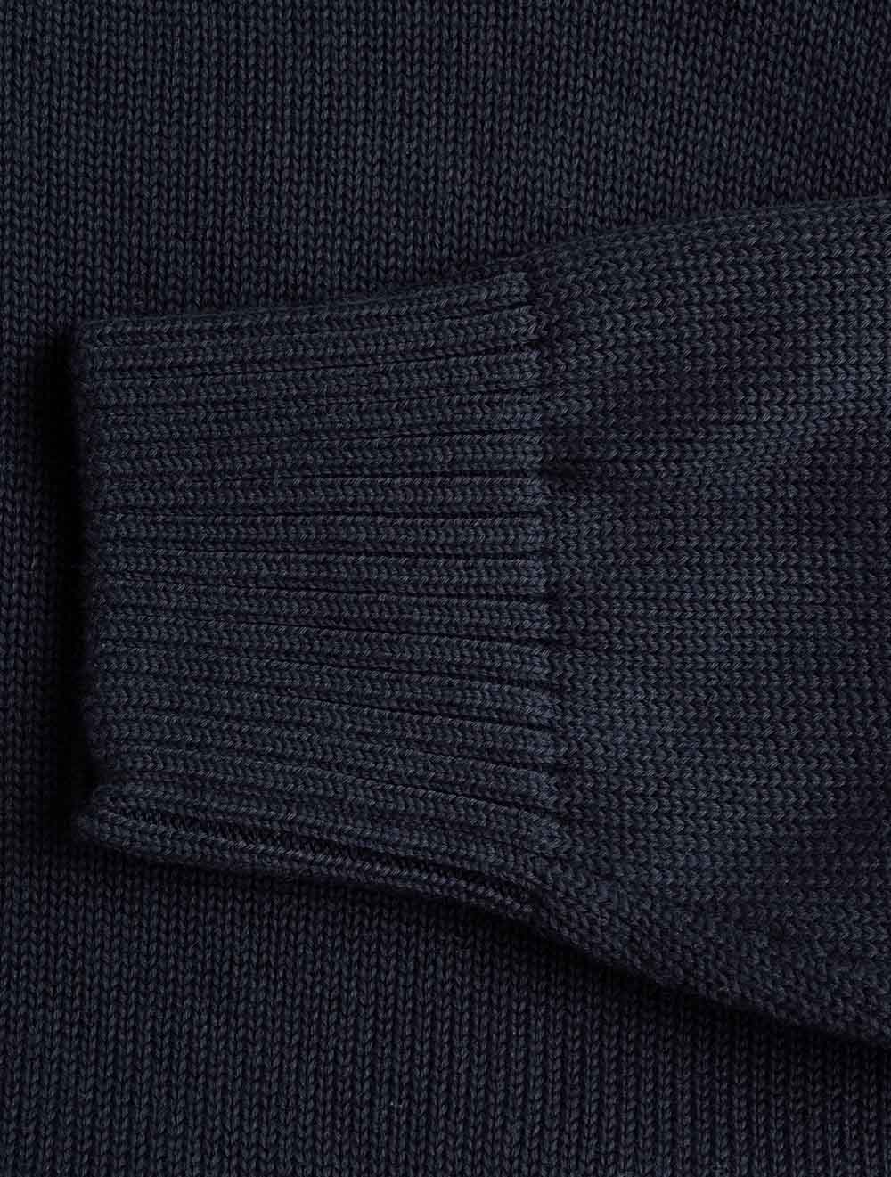8030305A26 BLUE 433 E190 SUPIMA COTTON HALF BUTTONED NEC — 7S8A1396.jpg