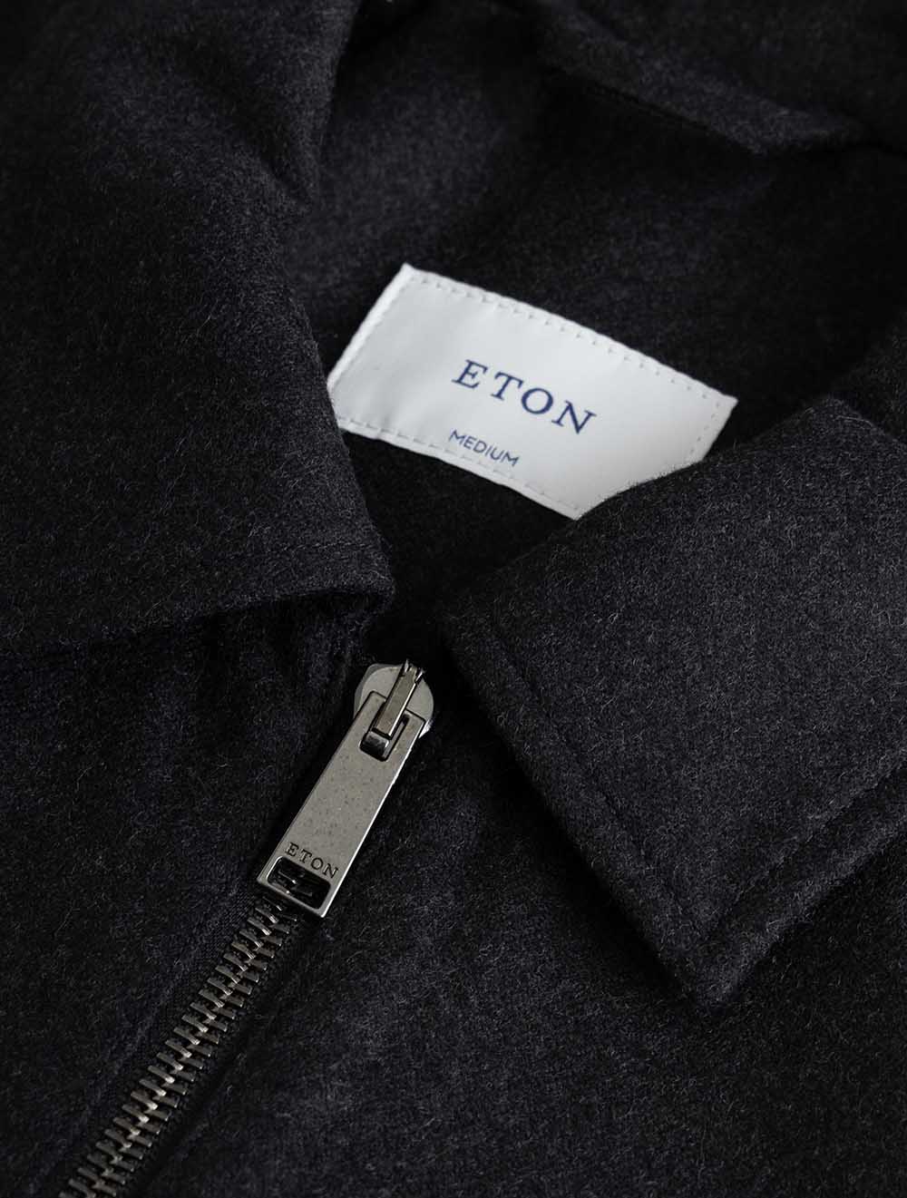 100015013 BLACK 18 E595 ETON Harrington Full Zip Jacket — 7S8A1705.jpg