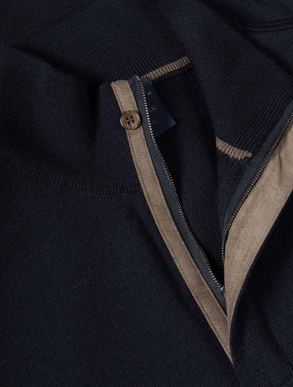26411627 NAVY 050 E459 PAS Summer Wool HZ Sweater With — 7S8A2676.jpg
