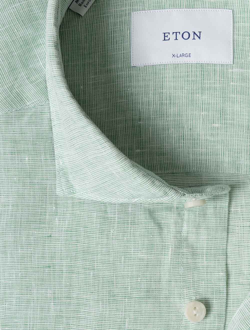100015063 GREEN 64 E195 ETON Casual Linen Shirt — 7S8A7102.jpg