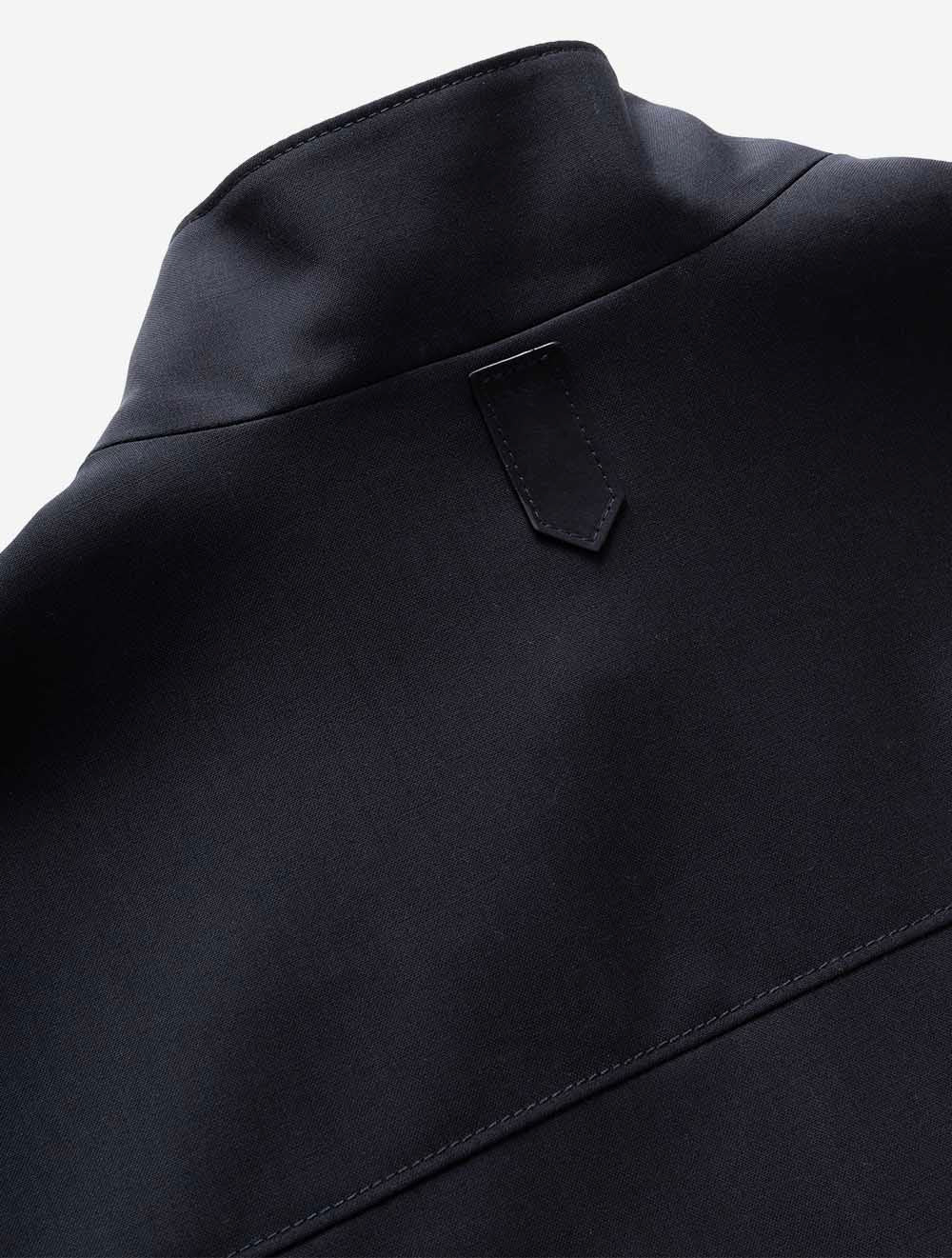 SR03429 NAVY 303 E1199 CANALI Full Zip Plain Blouson — 7S8A5136.jpg