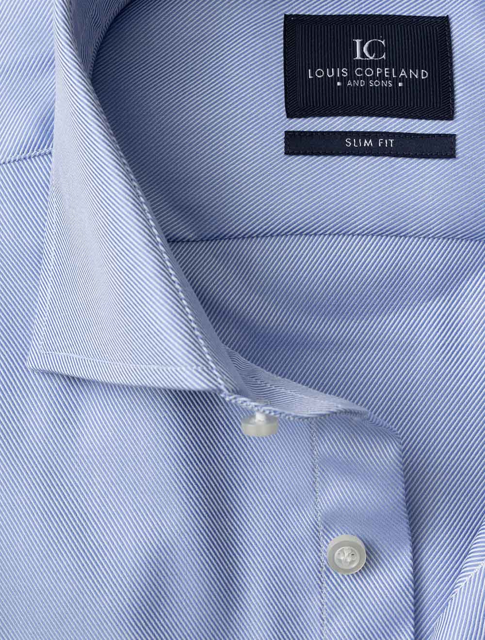 KLOSTERSSF BLUE E229 Louis Copeland Slim Twill Shirt — 7S8A0456.jpg
