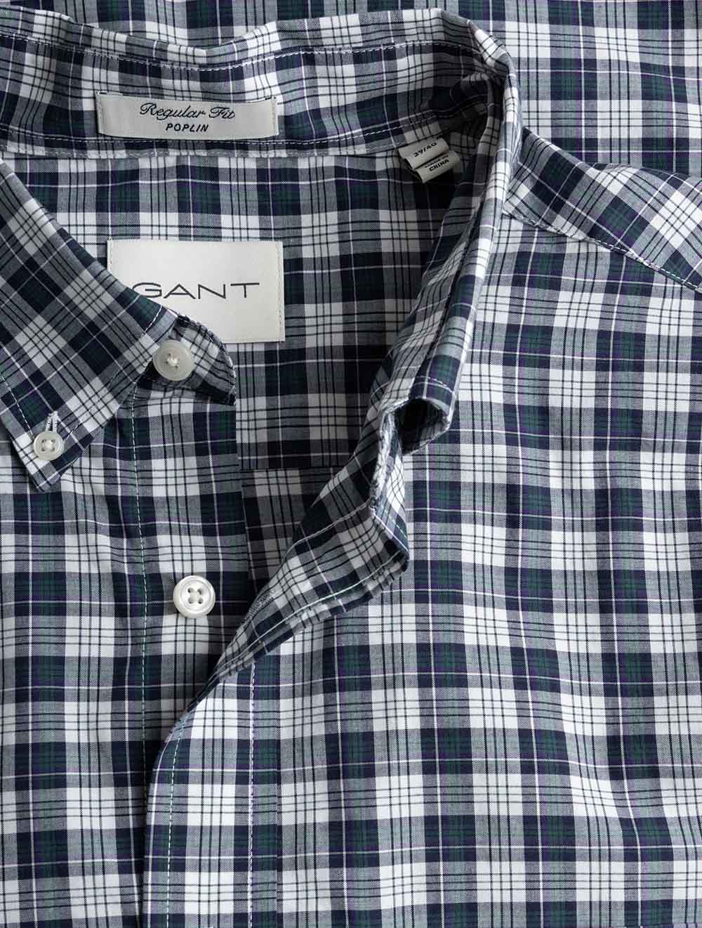 3263002A26 EMERAL 321 E110 REG POPLIN CHECK SHIRT — 7S8A1459.jpg
