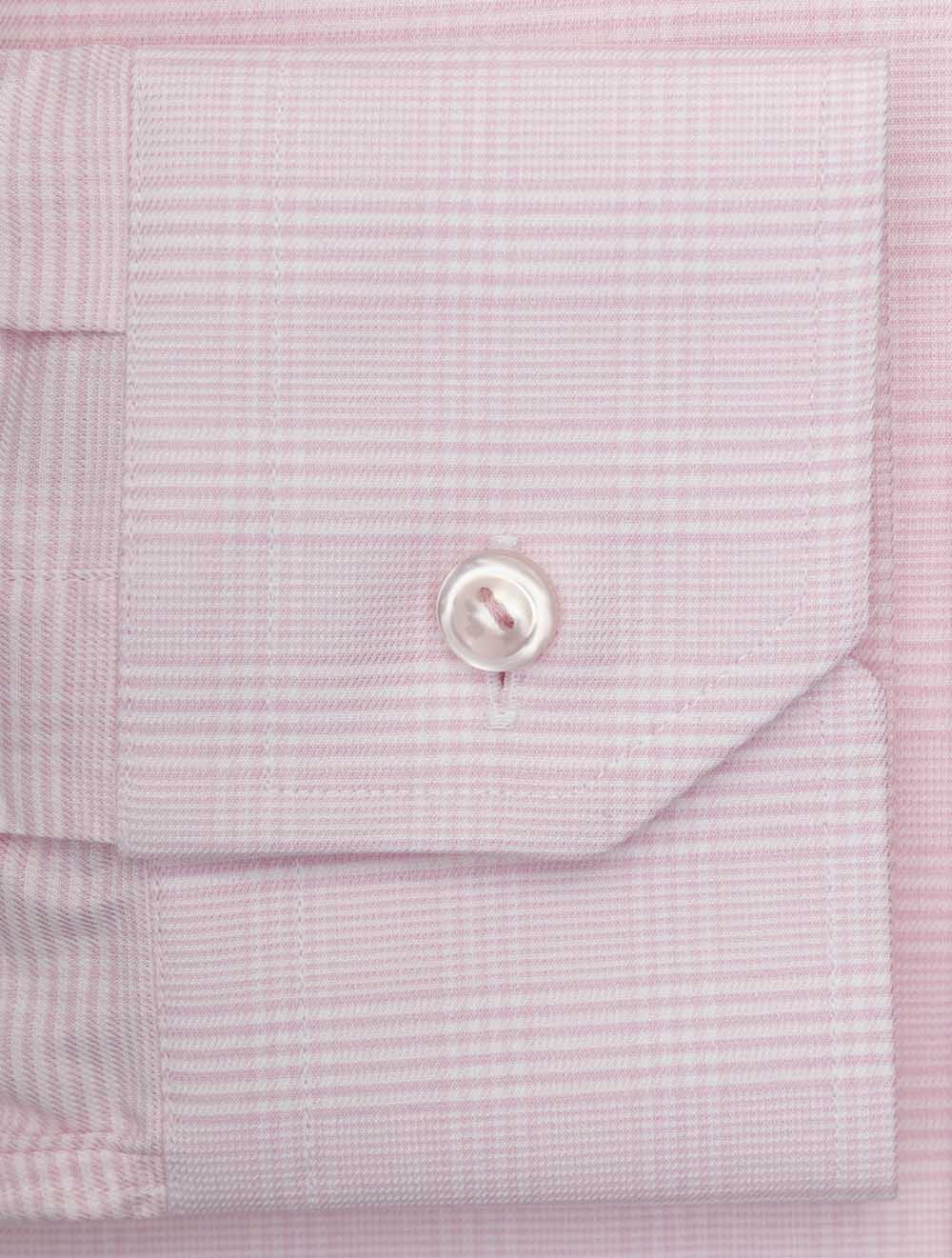 100014865 PINK 52 E249 ETON Slim Check Shirt — 7S8A4912.jpg