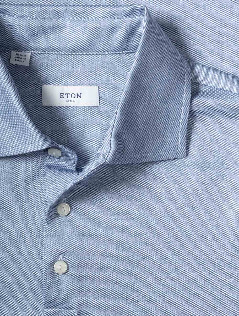 100014988 BLUE 23 E199 ETON Short Sleeve Polo Shirt — 7S8A4032.jpg