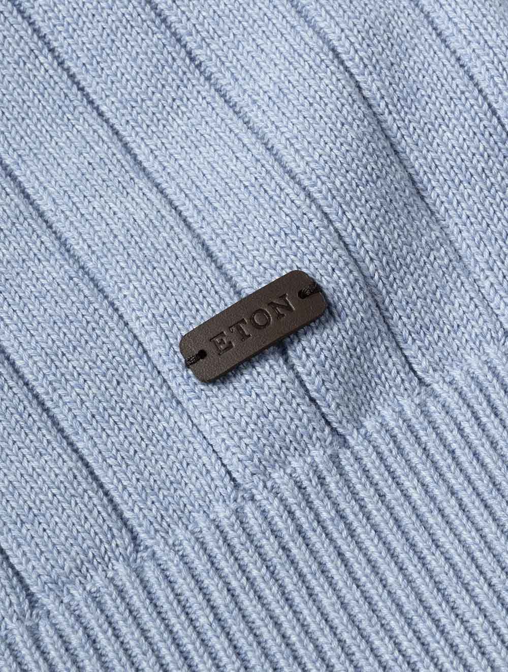 100014390 BLUE 23 E299 ETON Structure Knit Crewneck — 7S8A4023.jpg