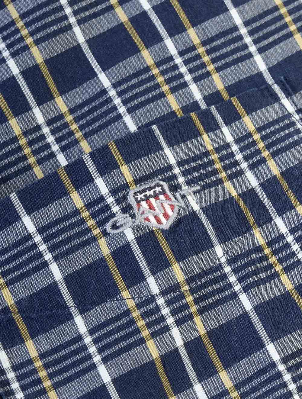 3262008A26 INDIGO 969 E130 REG ARCHIVE POPLIN INDIGO CHECK — 7S8A6802.jpg