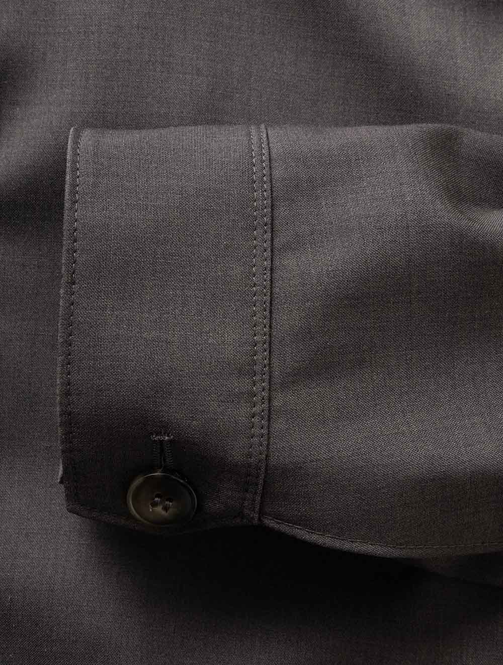 SR03429 BROWN 505 E1199 CANALI Full Zip Plain Blouson — 7S8A5123.jpg