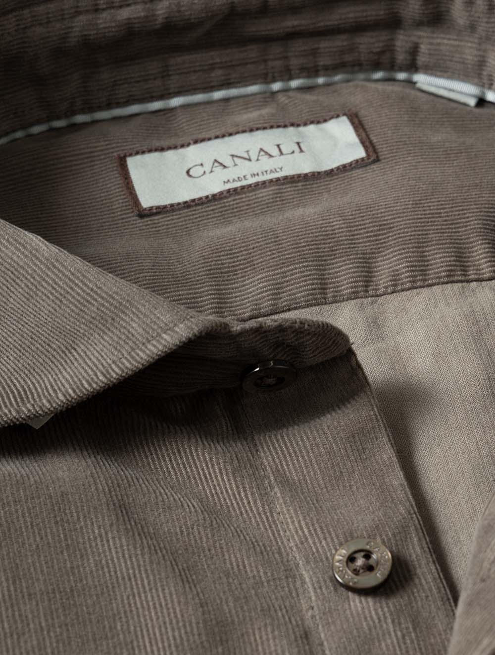 GM03361 Brown 511 E269 Canali Corduroy Casual Shirt — 7S8A8154.jpg