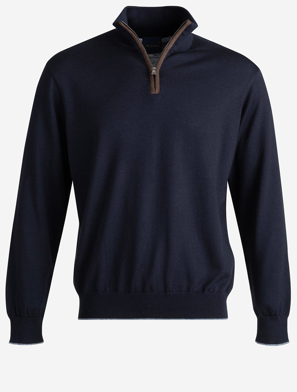 16311157 NAVY 050 E429 Paul And Shark Knitted Wool Zip — 7S8A9818.jpg