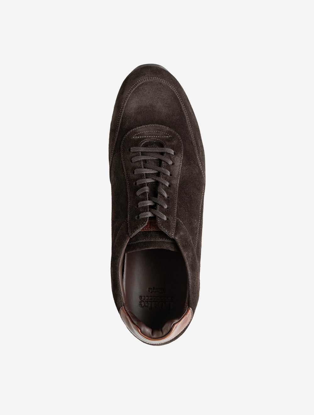 BANS CHOCO E225 LOAKE BANNISTER SUEDE TRAINER — 7S8A6248.jpg