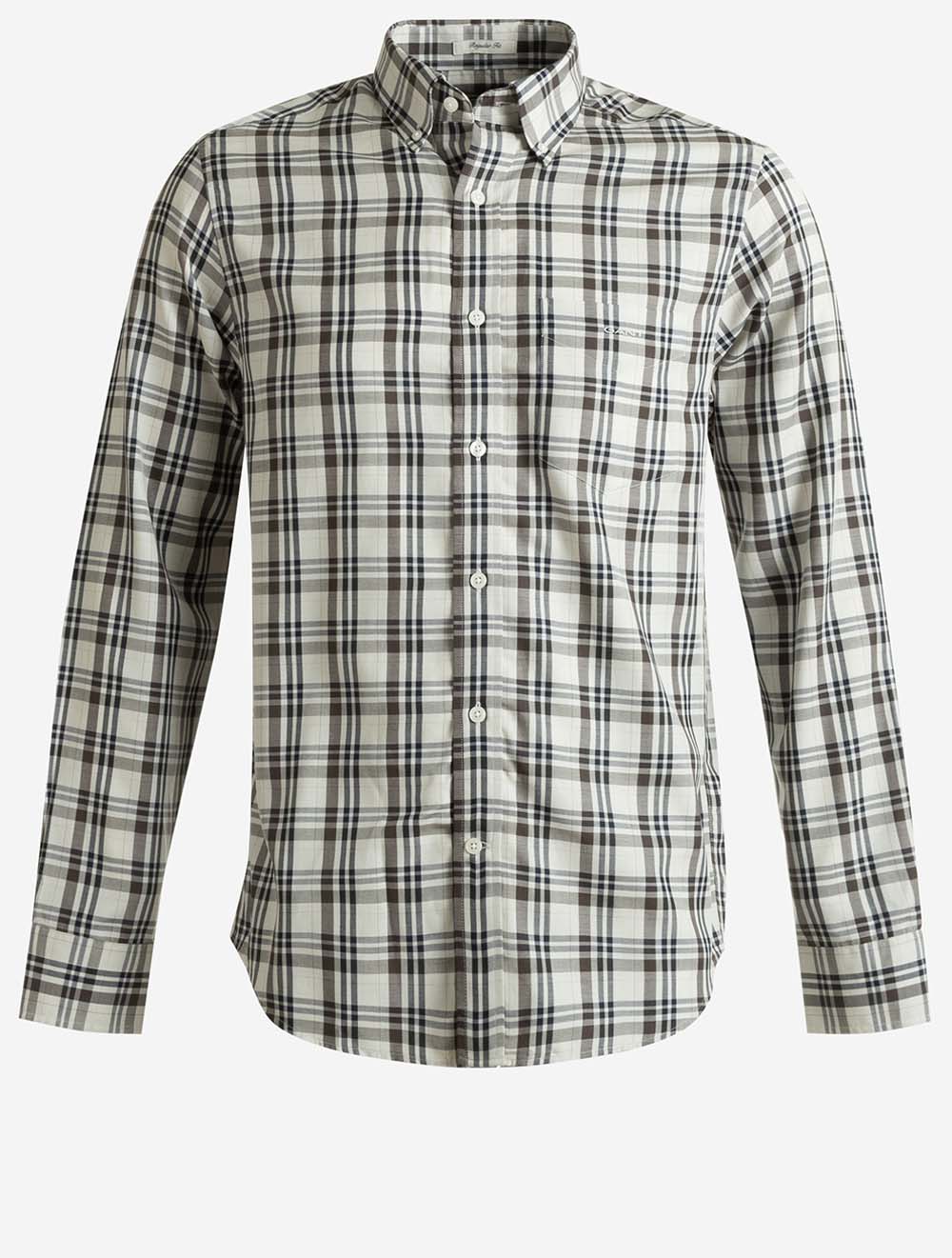 3262020A26 SAND 214 E140 REG TWILL CHECK SHIRT — 1 7S8A8437.jpg