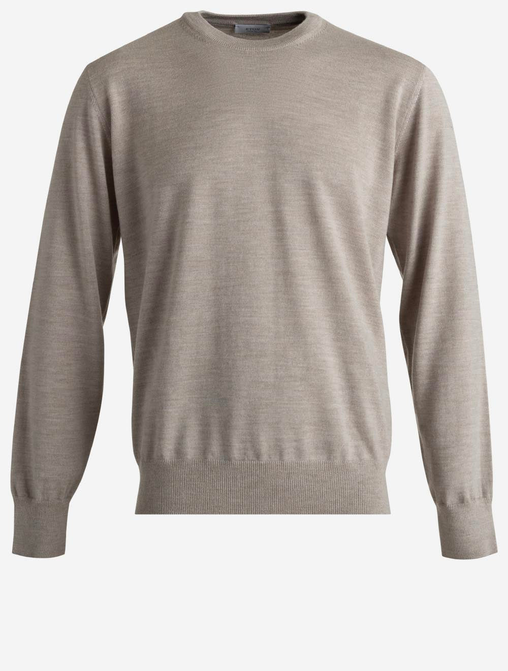 100015331 BEIGE 33 E250 ETON Knit Crewneck — 7S8A1619.jpg