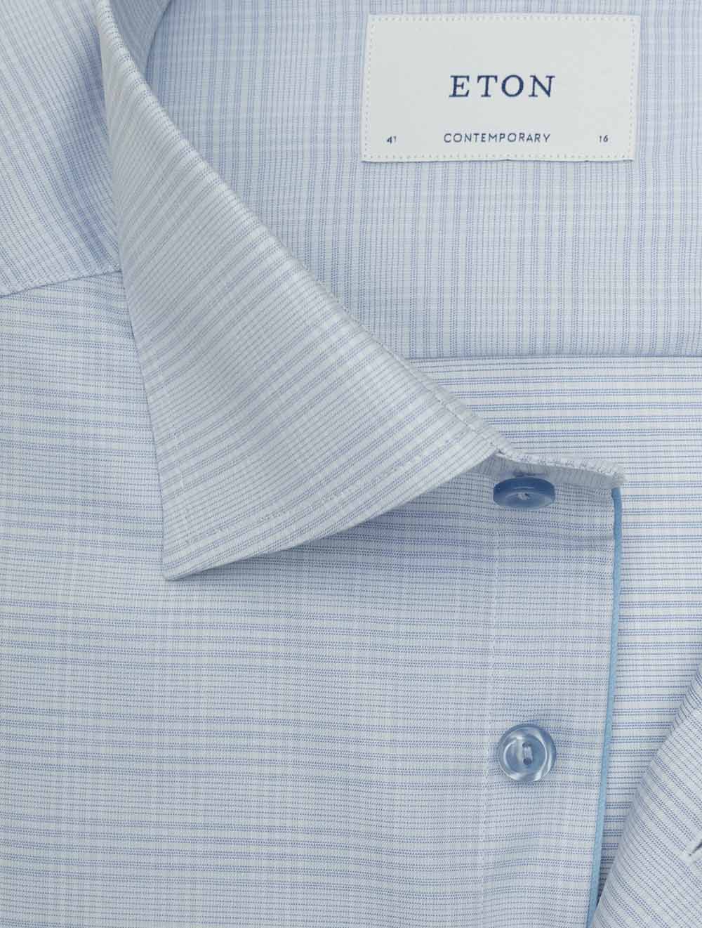 100015506 BLUE 21 E199 ETON Contemp Check Twill Shirt — 7S8A4896.jpg