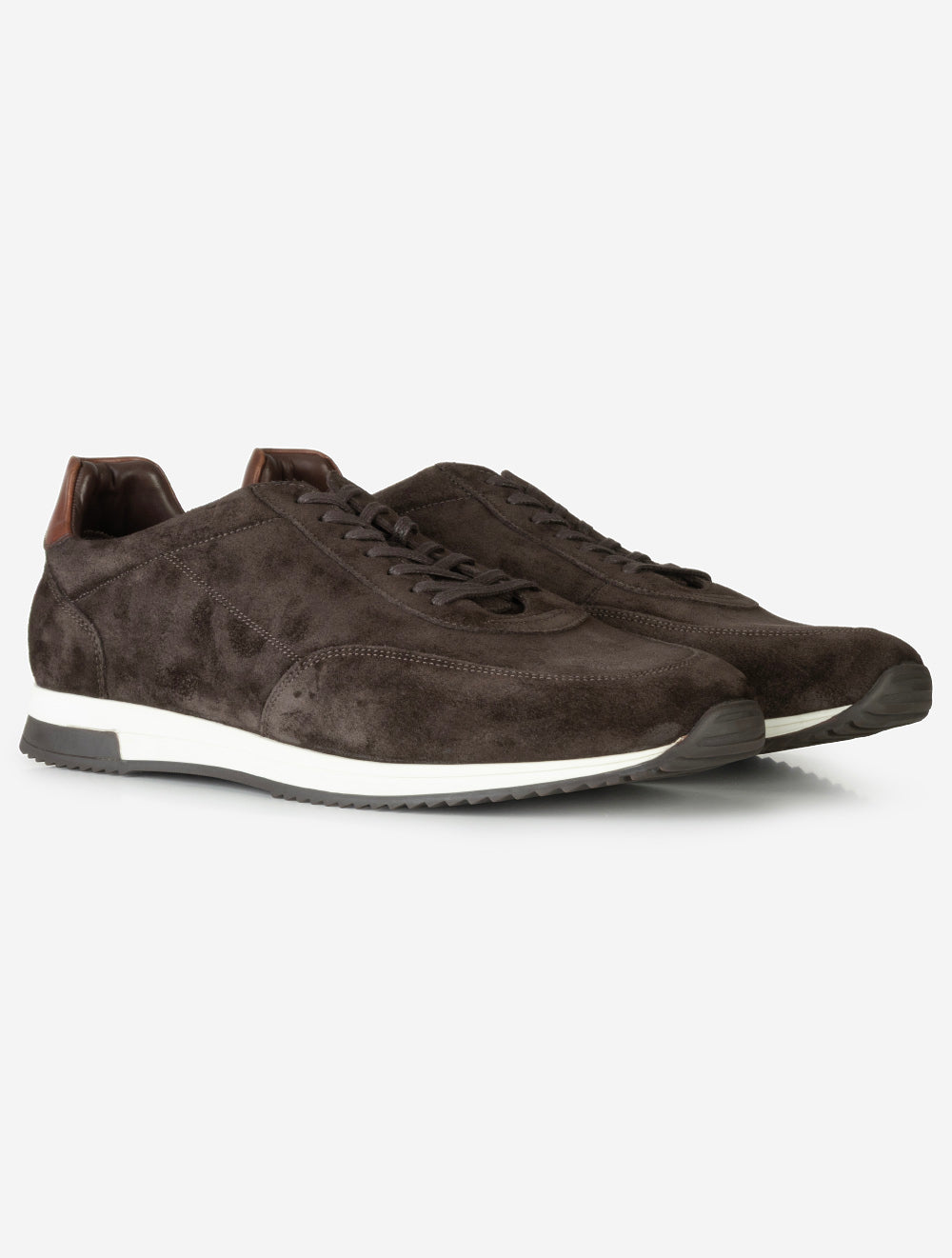 BANS CHOCO E225 LOAKE BANNISTER SUEDE TRAINER — 7S8A6230.jpg