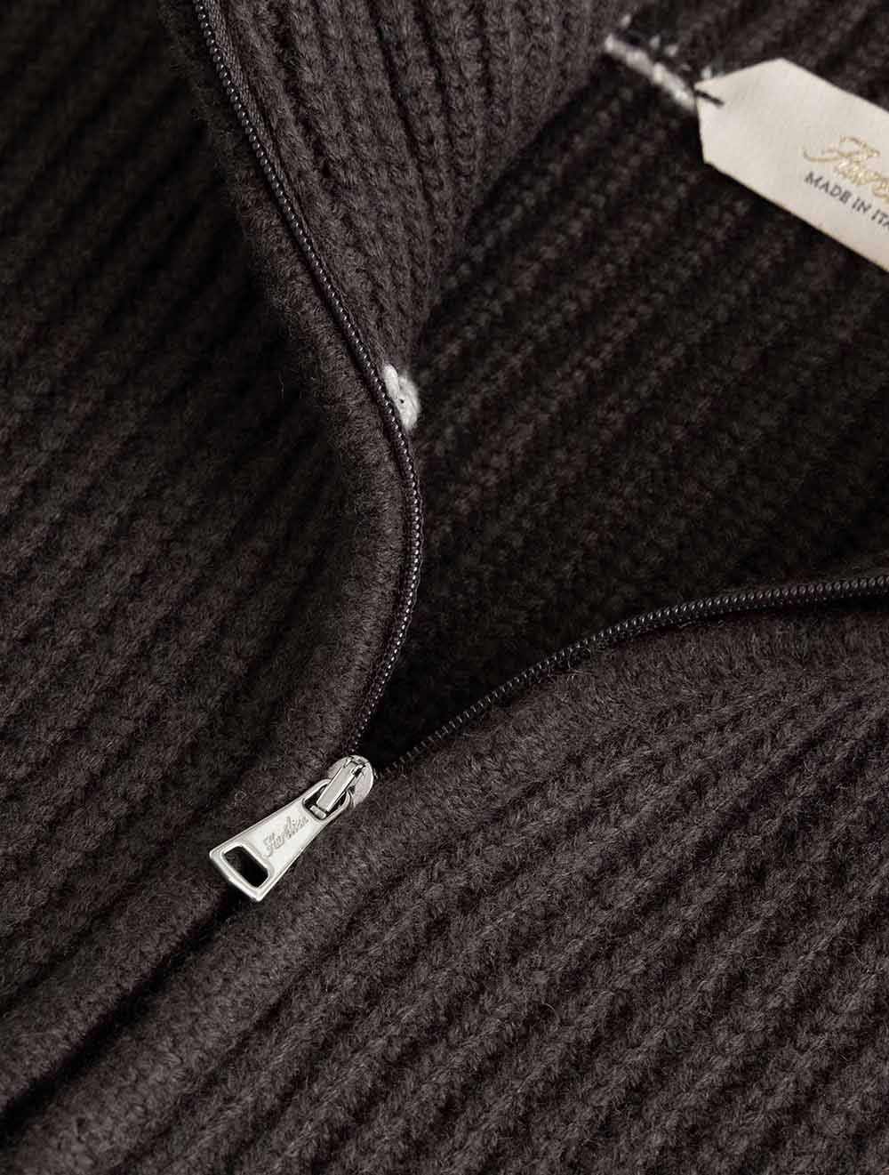 02130000 BROWN 200 E365 Aurelien Ribbed Full Zip Cardig — 7S8A1677.jpg