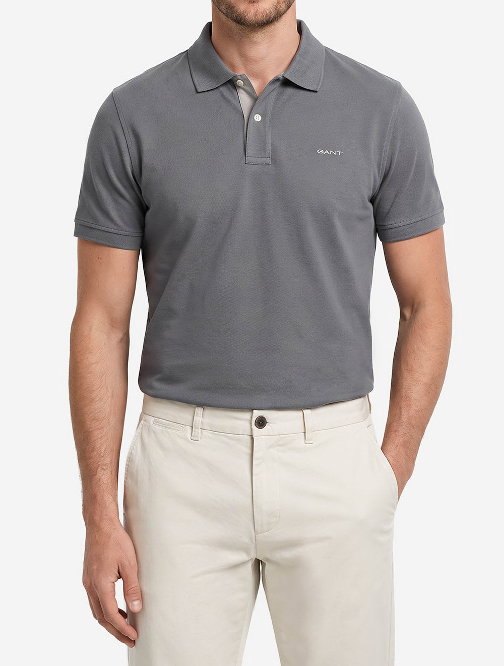 2062026A26 GREY 38 E110 CONTRAST POLO SHIRT — 3 fashn-export-1787302526163.jpeg