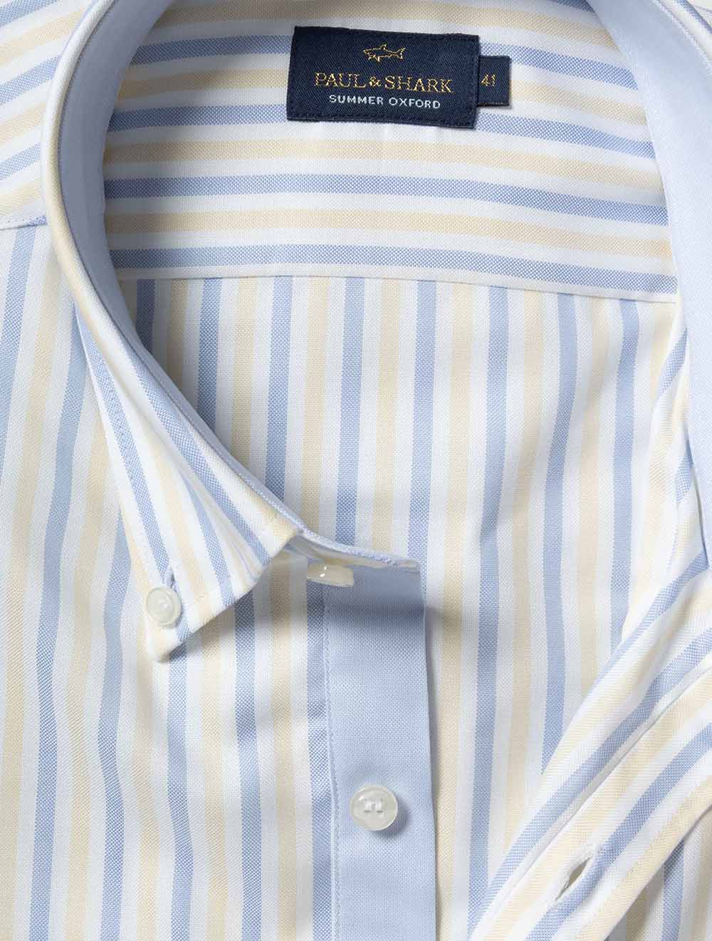 26413122R V91 E209 PAS Summer Oxford Stripe Shirt — 7S8A2123.jpg