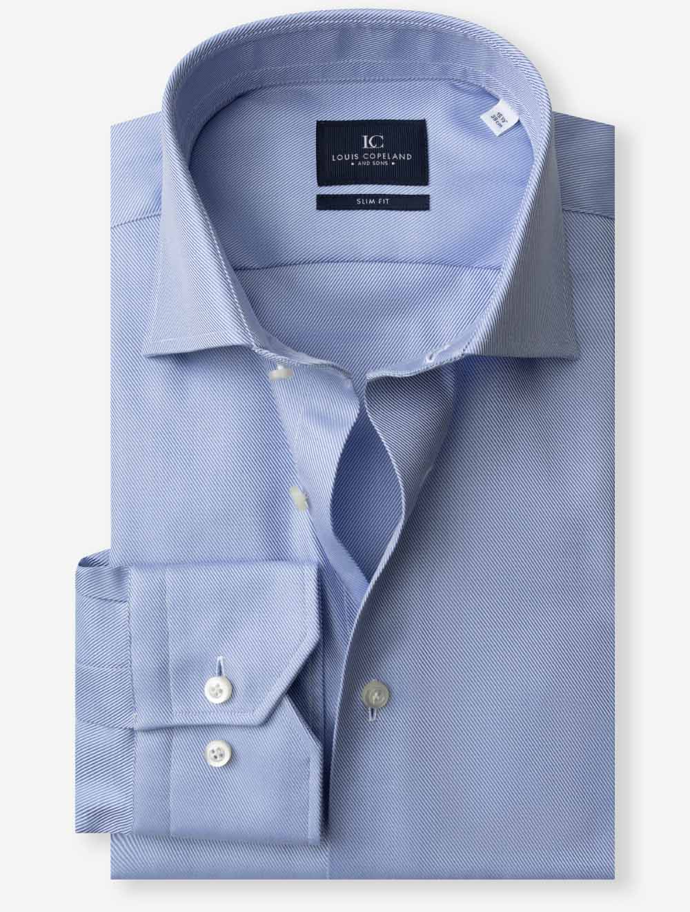 KLOSTERSSF BLUE E229 Louis Copeland Slim Twill Shirt — 7S8A0454.jpg
