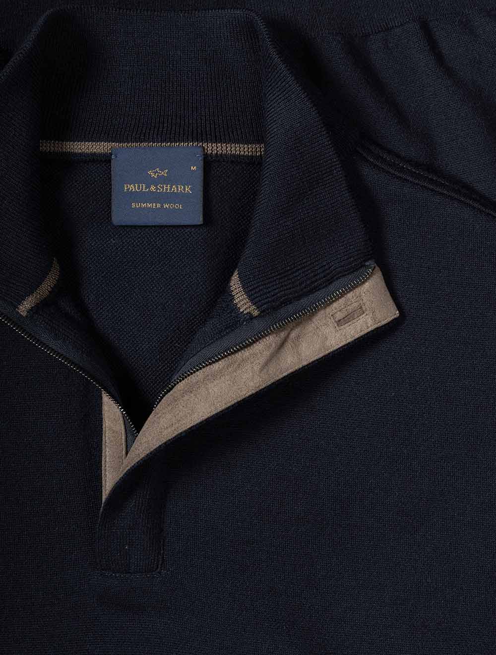 26411627 NAVY 050 E459 PAS Summer Wool HZ Sweater With — 7S8A2674.jpg