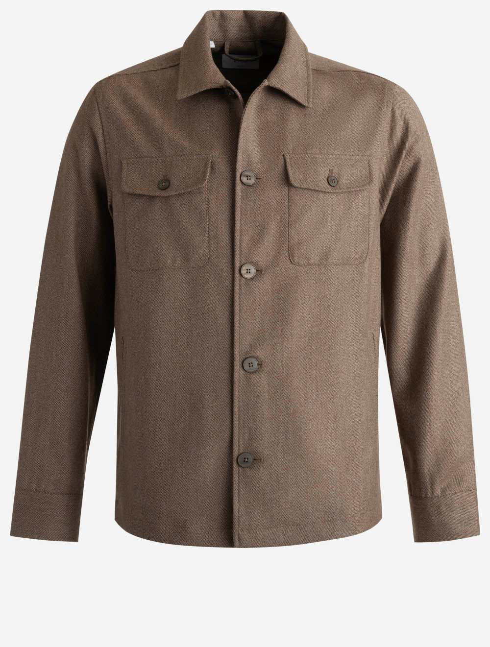 100015019 BEIGE 34 E495 ETON Button Up Wool Overshirt — 7S8A1605.jpg