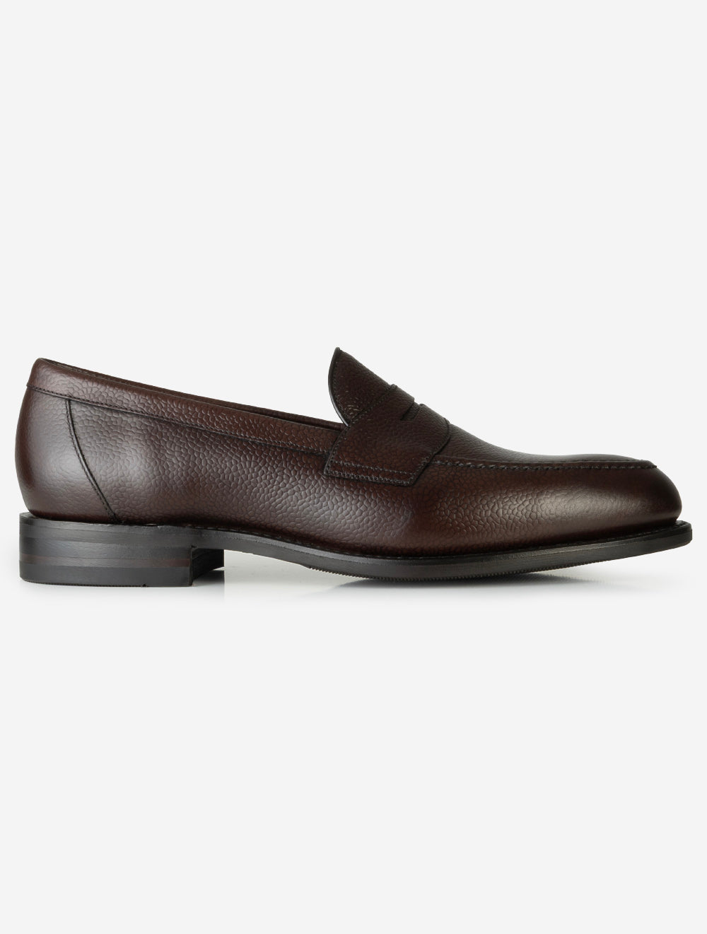 IMP_GRL DK BR E329 IMPERIAL Grain Saddle Loafer — 7S8A6183.jpg