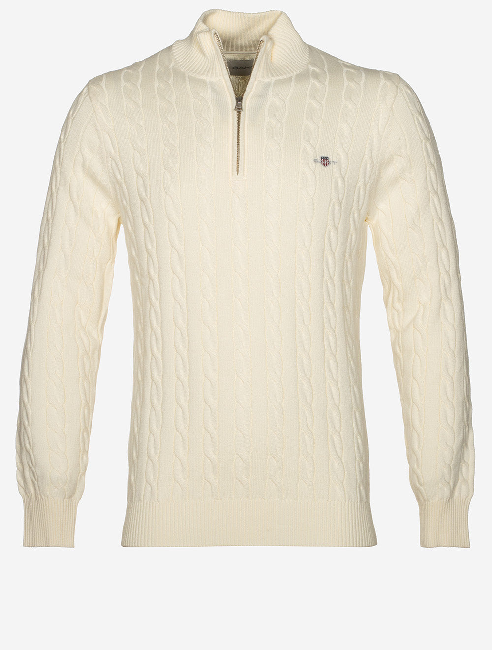 8050603A26 CREAM:130 E150 CABLE KNIT HALF ZIP SWEATER — 276A8185.jpg