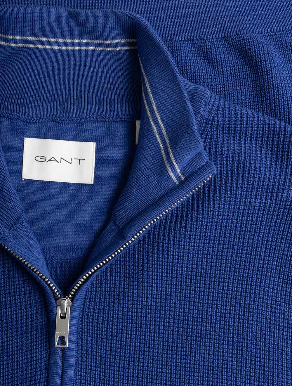 8030292A26 BLUE 435 E140 MICRO TEXTURED COTTON HALF ZIP — 7S8A1370.jpg