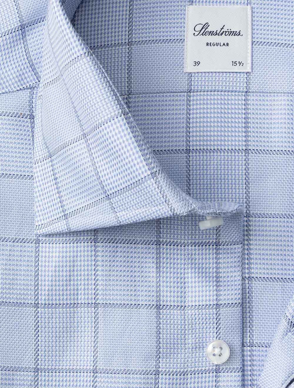 6027719217 BLUE 113 E219 Stenstroms Regular Plaid Shirt — 7S8A0548.jpg