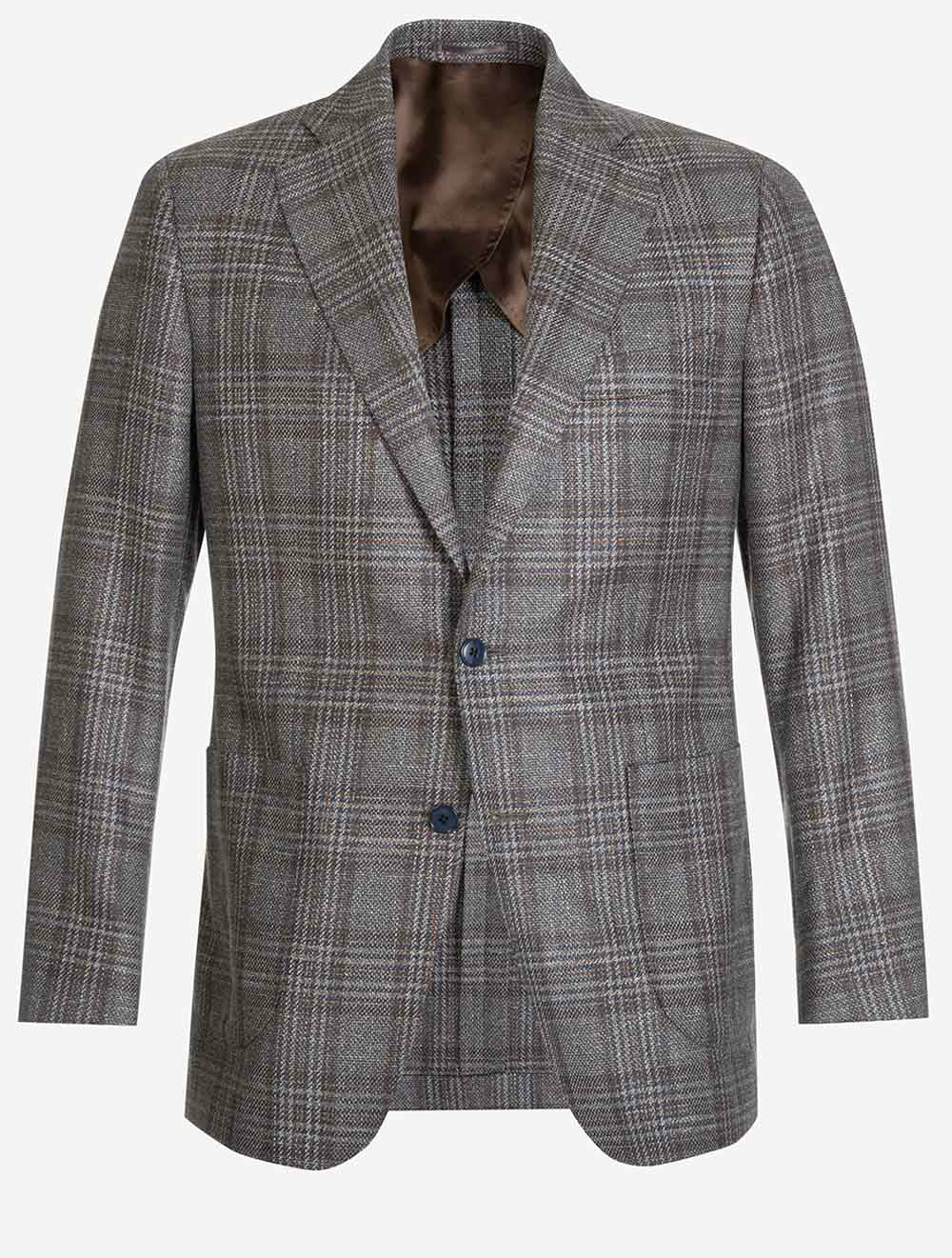 9184 BROWN E995 LC Heavy Check jacket — 7S8A5650.jpg