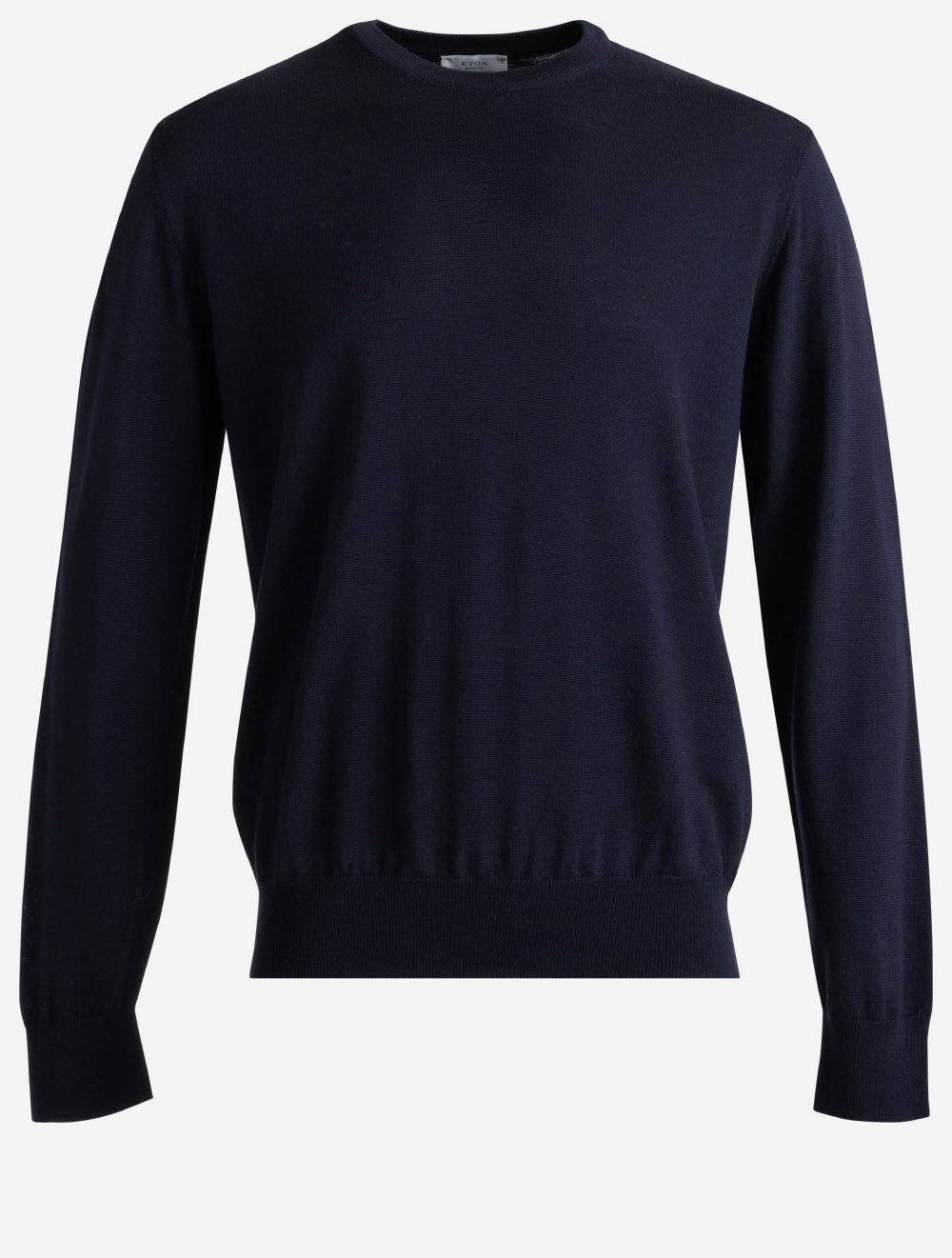 100015331 NAVY 28 E250 ETON Knit Crewneck — 7S8A1624.jpg