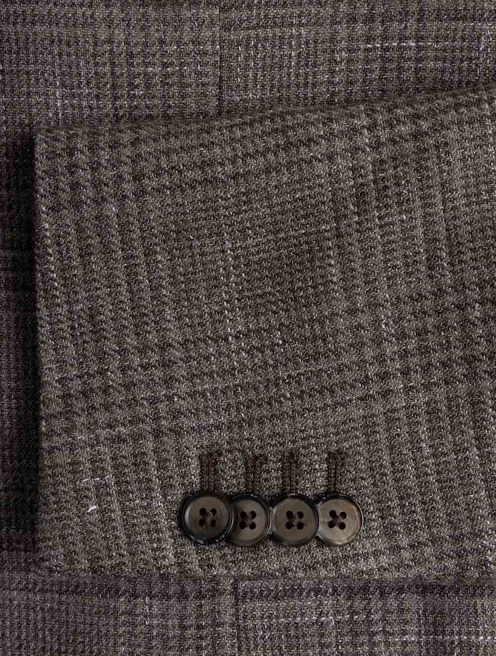 62513 BROWN 2 E739 Lubiam Check Unlined Jacket — 77S8A0179.jpg