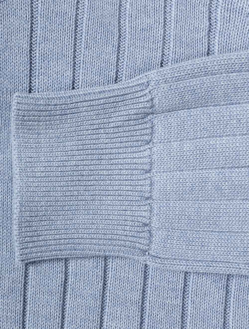 100014390 BLUE 23 E299 ETON Structure Knit Crewneck — 7S8A4022.jpg