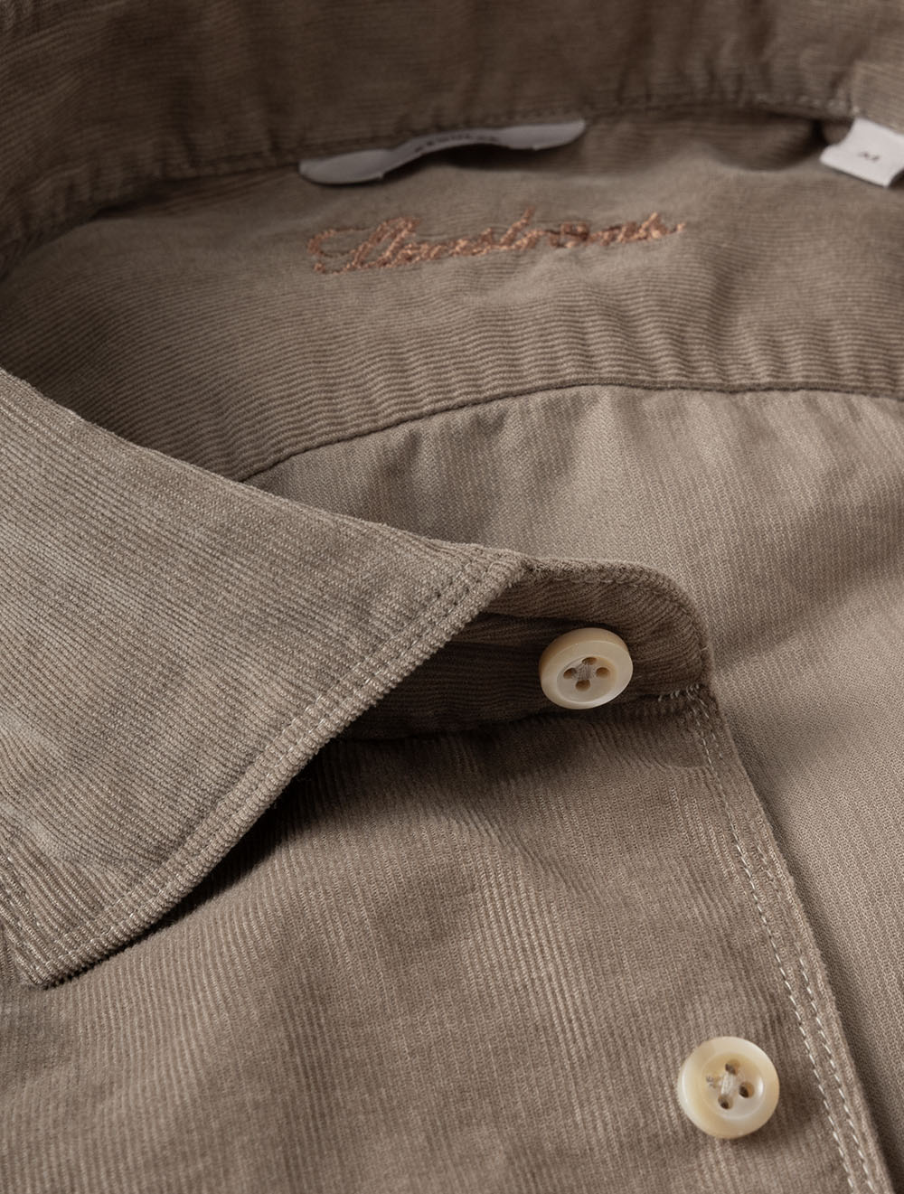 6747218885 BEIGE:240 E169 Stenstroms Fine Cord Shirt — 7S8A9348.jpg
