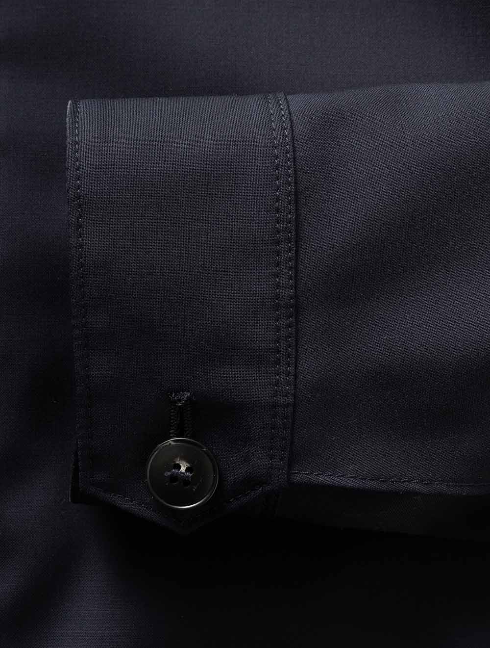 SR03429 NAVY 303 E1199 CANALI Full Zip Plain Blouson — 7S8A5134.jpg