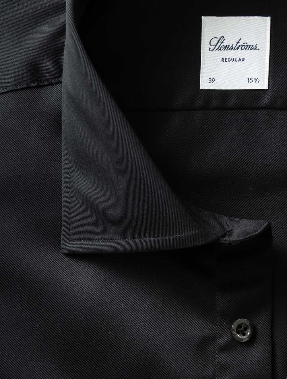 6227711465 BLACK 600 E169 STEN Plain Twill Shirt — 7S8A8608.jpg