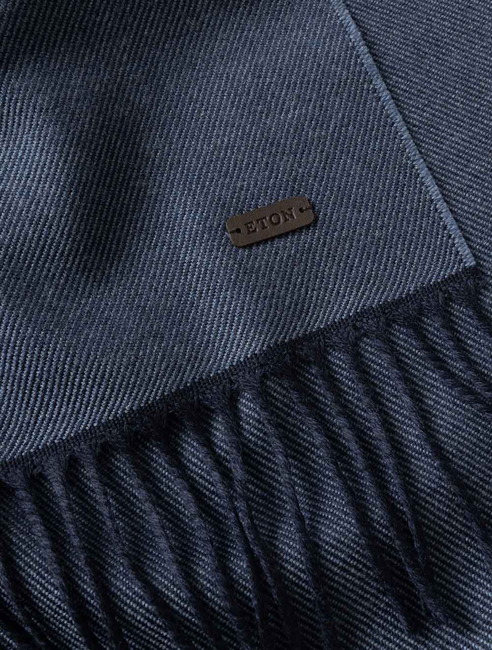 100015334 BLUE 90 E159 ETON Twill Merino Wool Scarf — 7S8A8631.jpg