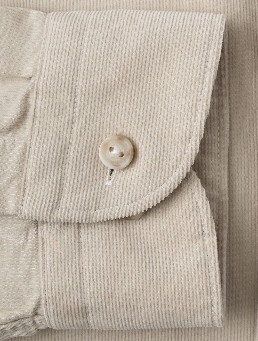 100015464 BEIGE:30 E230 ETON Solid Corduroy Shirt — image-04.jpg
