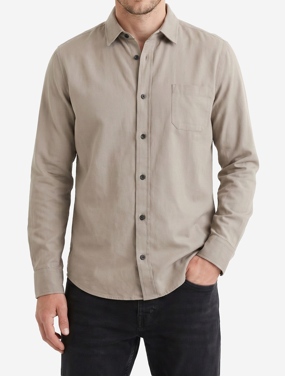 OVL70000A WS00205 E1799 M Bald Light Leather Overshirt — OVL70000A WS00205 E1799 M Bald Light Leather Overshirt2.jpg