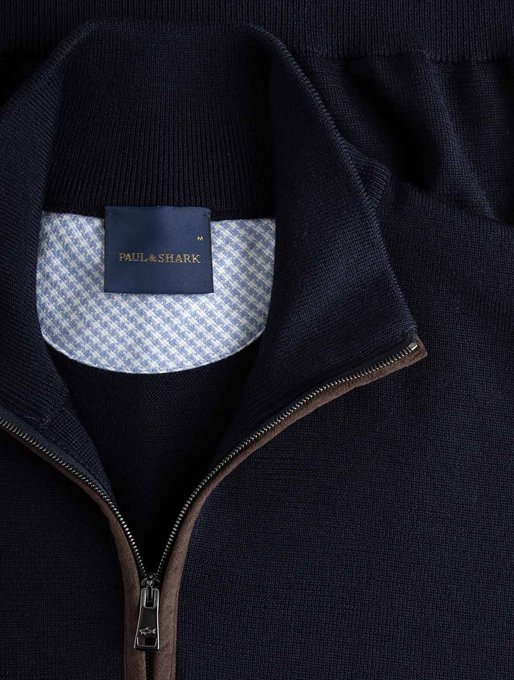 16311157 NAVY 050 E429 Paul And Shark Knitted Wool Zip — 7S8A9960.jpg
