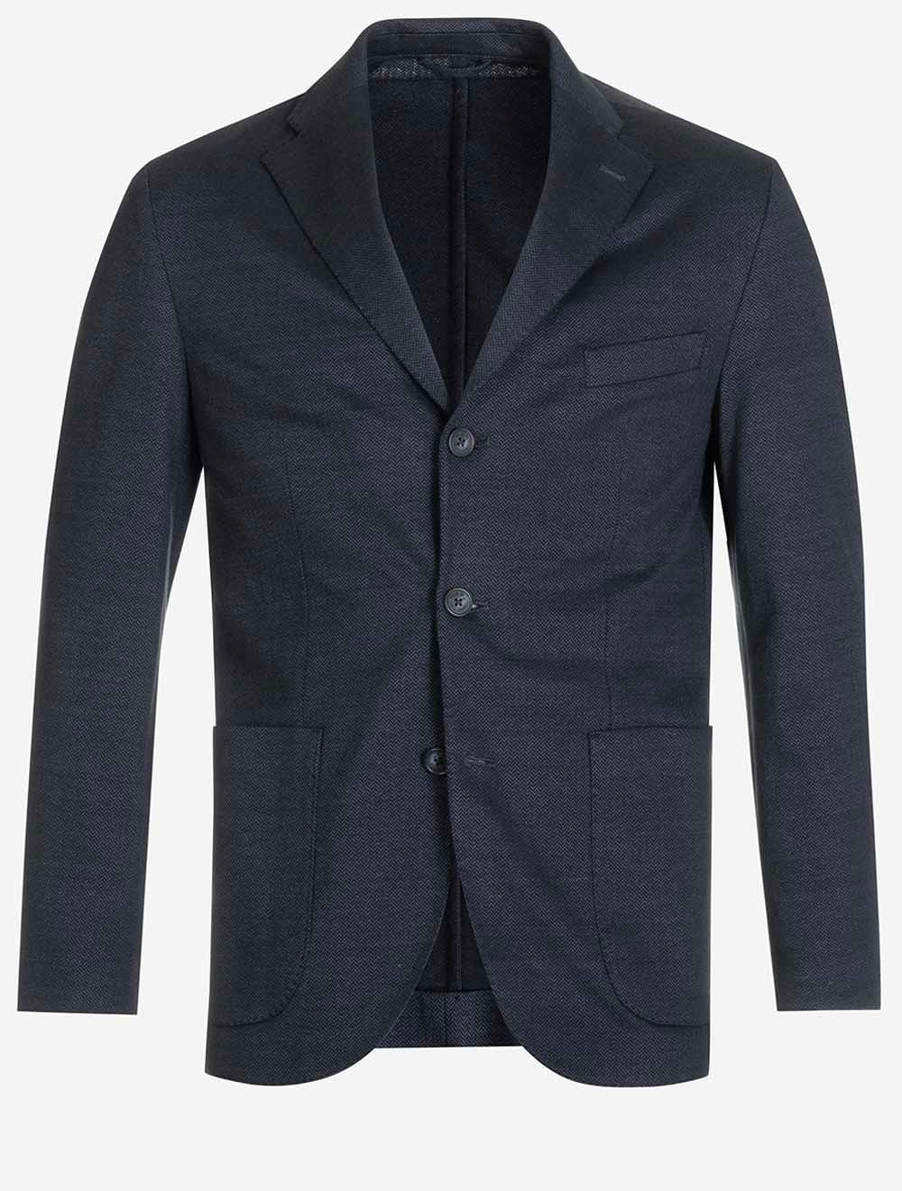 100014695 NAVY 28 E699 ETON Herringbone Soft Jacket — 7S8A5628.jpg