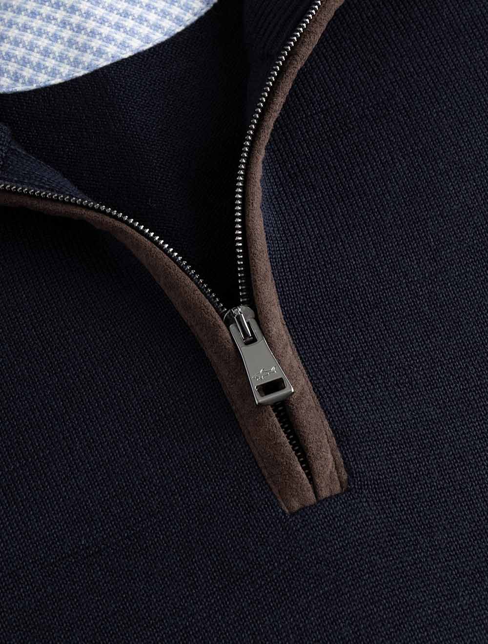16311157 NAVY 050 E429 Paul And Shark Knitted Wool Zip — 7S8A9961.jpg