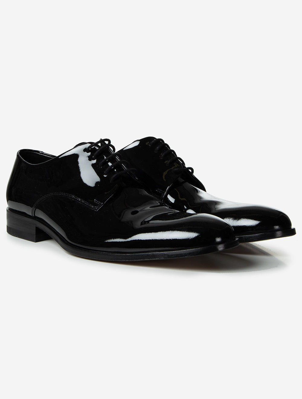 BOW BLACK E249 Loake Oxford Patent Shoe — 7S8A1616.jpg
