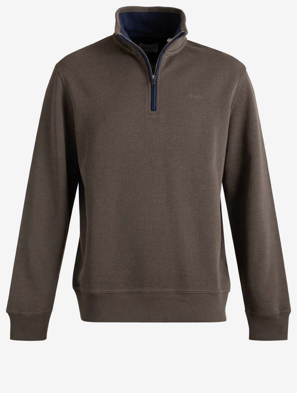 2067160A26 BROWN 262 E150 SACKER RIB HALF ZIP — 1 7S8A1002.jpg