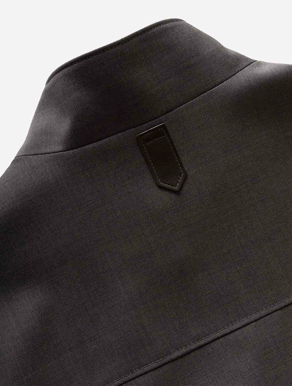 SR03429 BROWN 505 E1199 CANALI Full Zip Plain Blouson — 7S8A5125.jpg
